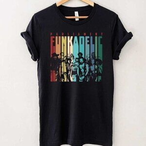Funkadelic Retro Band Music Lover Vintage Style Unisex Graphic T-Shirt 73